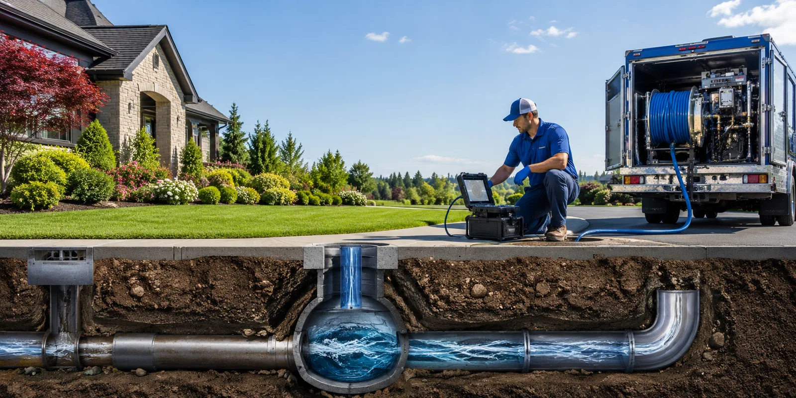 Drainage restoration information for Packwood, IA